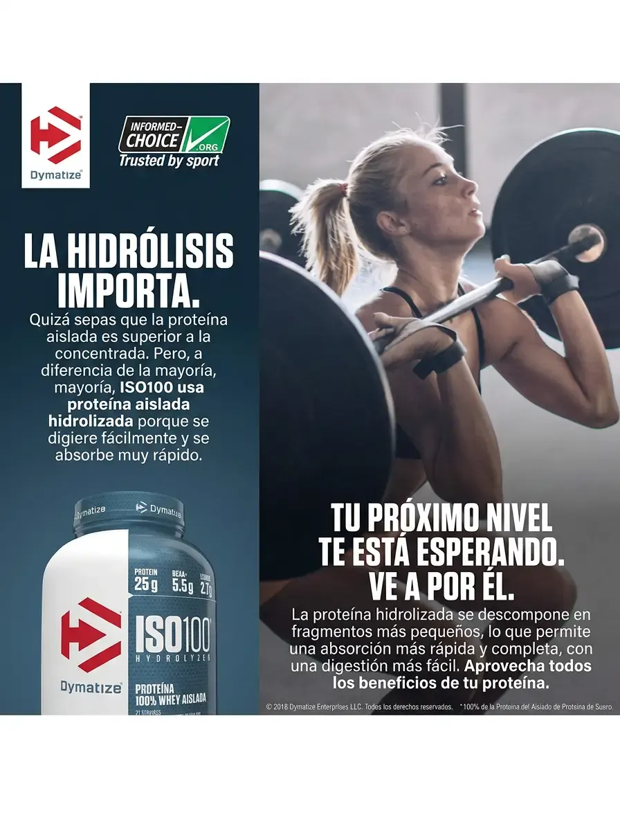 Deportista levantando una barra con la explicación de por qué importa la hidrólisis